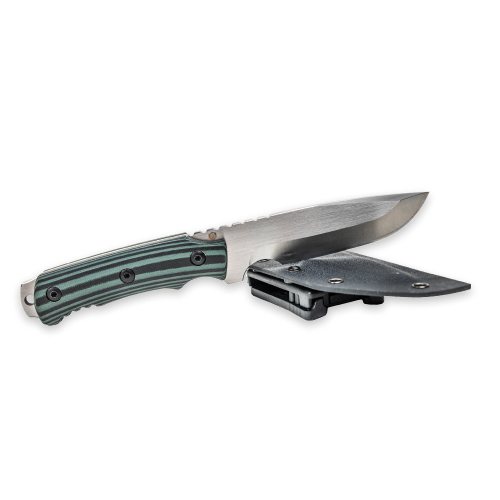 Fixed-Blade Survival Knife — 9CR18MOV Drop Point