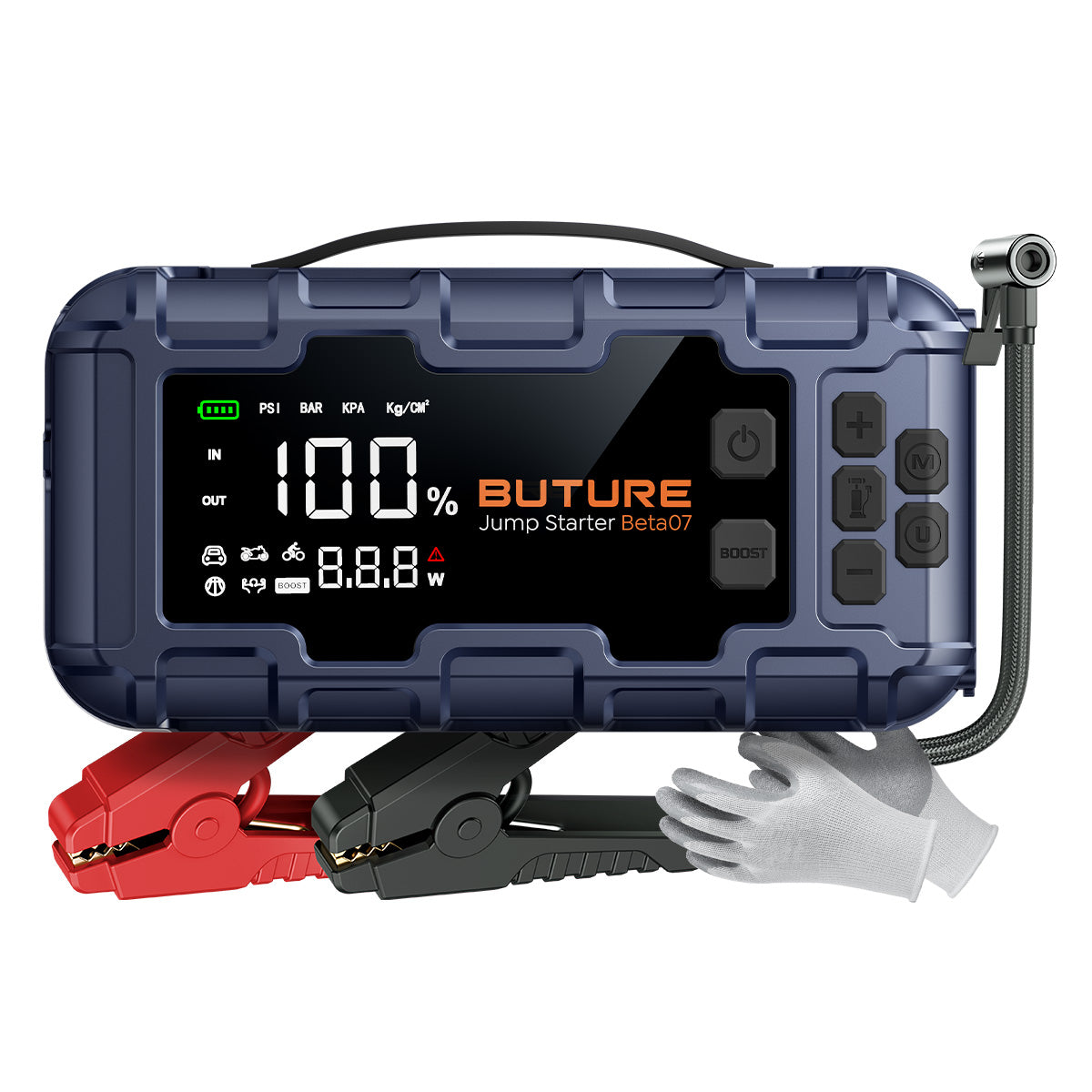 Buture Beta07 Jump Starter & Tire Inflator