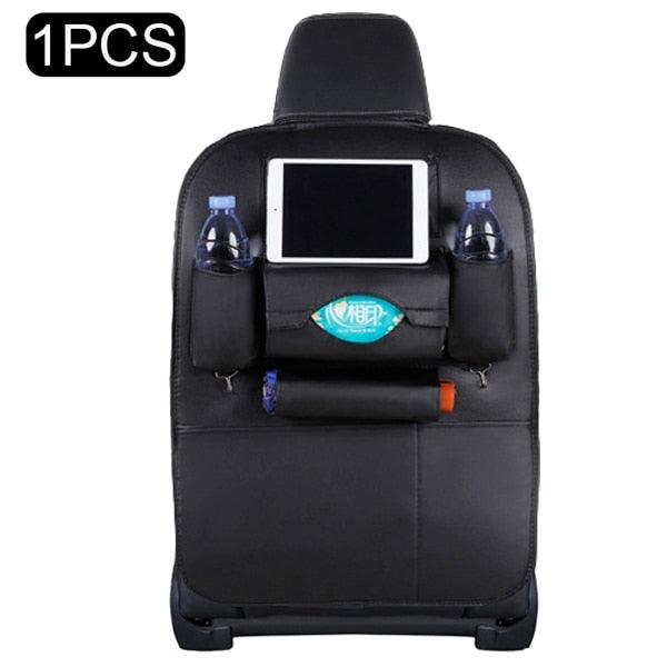 Low-Profile Vehicle Seat-Back Organizer