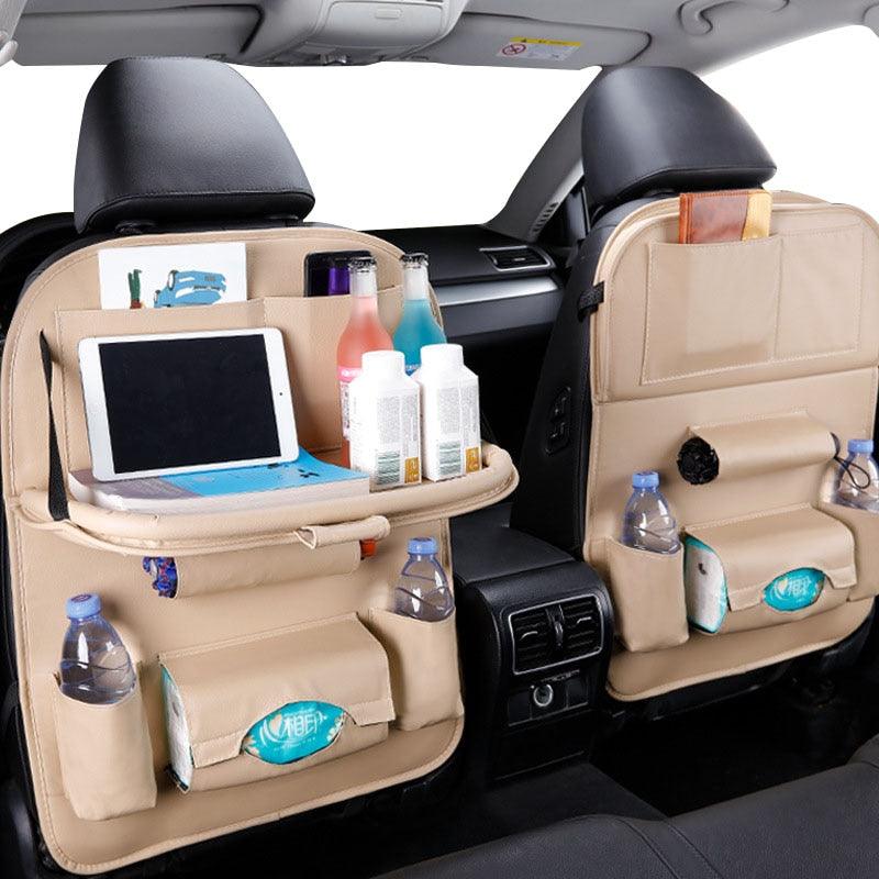 Low-Profile Vehicle Seat-Back Organizer