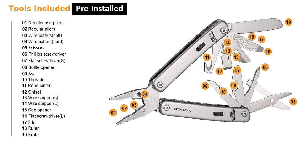 ROXON FLEX Modular Multitool
