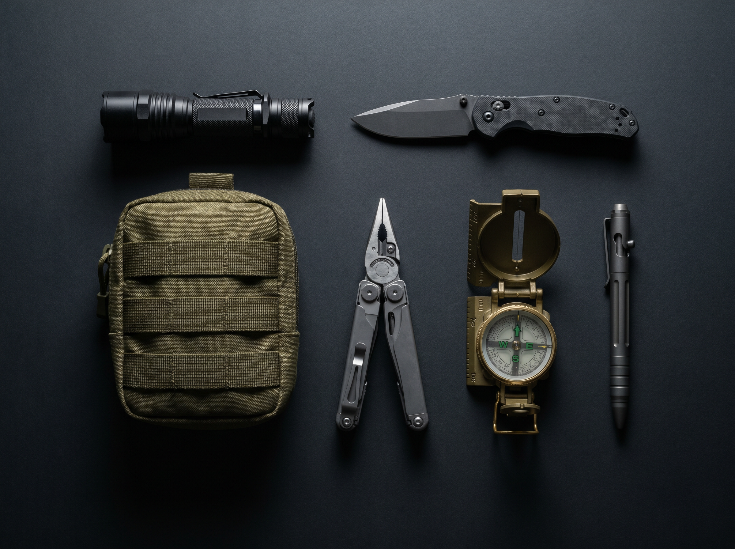 1200-lumen rechargeable tactical flashlight